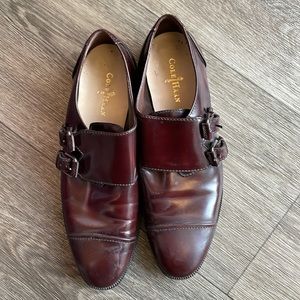 FINAL SALE Cole Haan Double Monk Strap Leather Oxfords